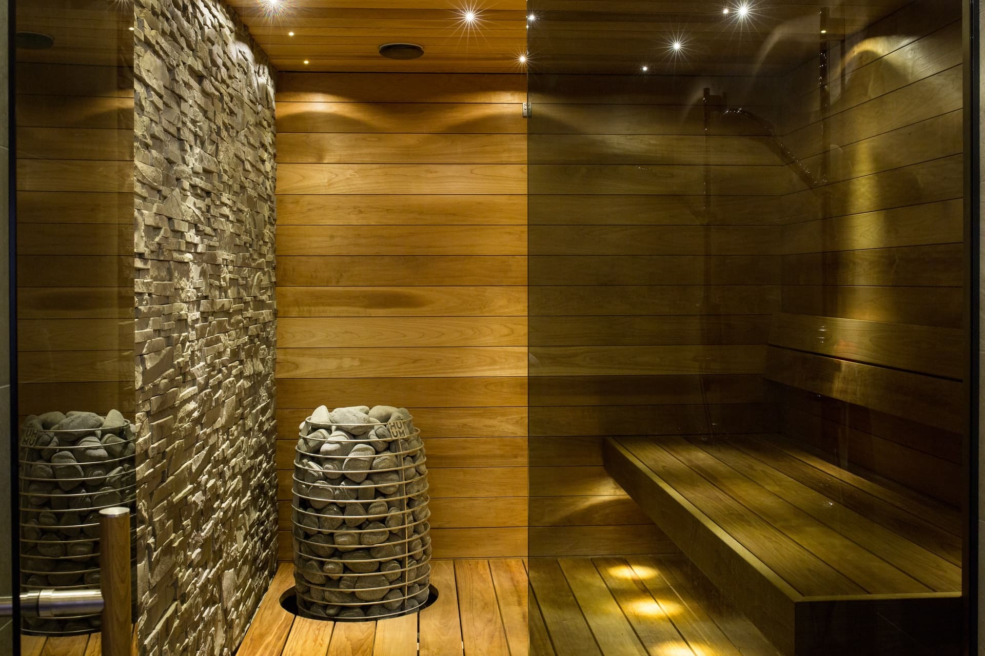 installation sauna